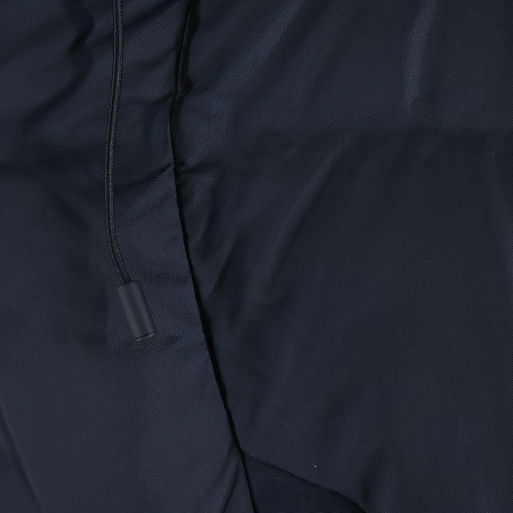 DESCENTE(デサント) MOUNTAINEER CROPPED 水沢ダウン マウンテニア クロップド フーデッドダウンジャケット ネイビー DU4FDJJSMB