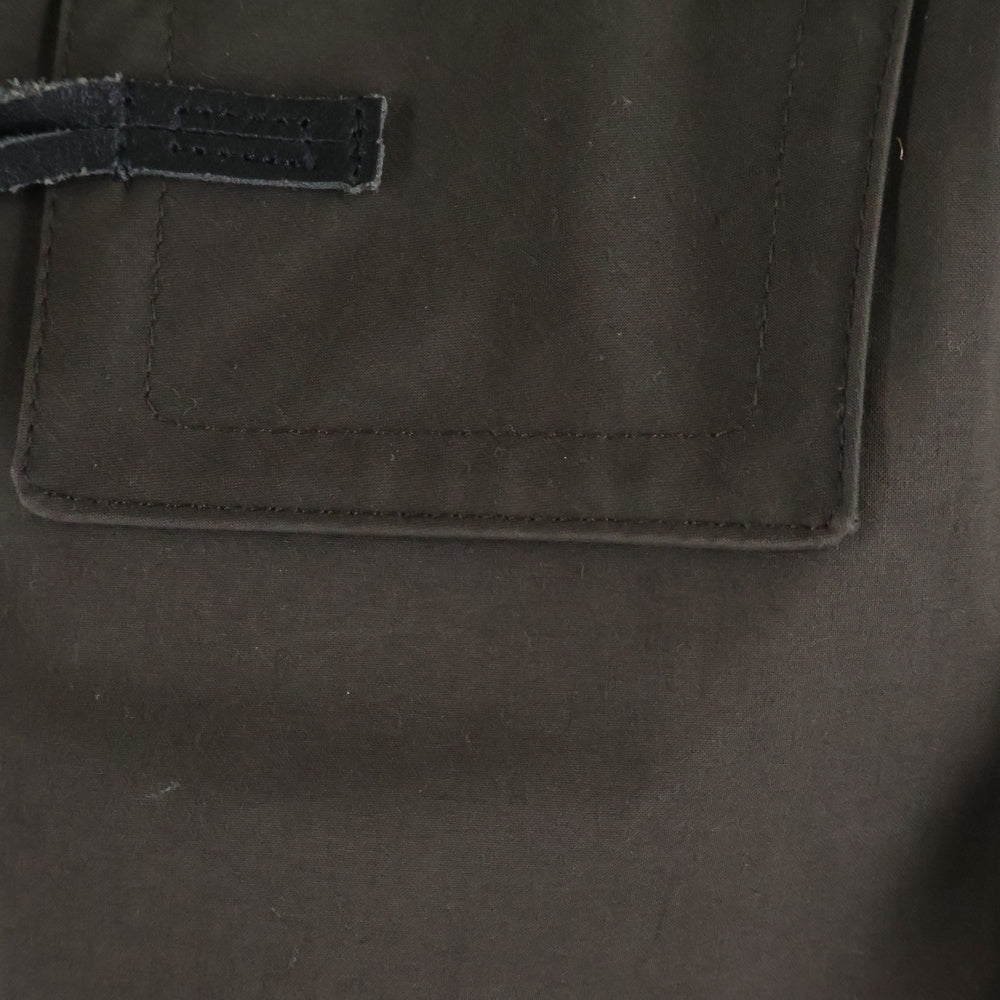 MACKINTOSH(マッキントッシュ) コットン フーデッド ダッフルコート ジャケット ブラウン