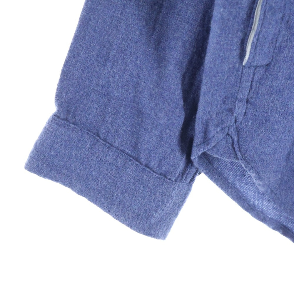 YAECA(ヤエカ) COMFORT SHIRT RELAX コンフォート リラックス 長袖シャツ ブルー 12194