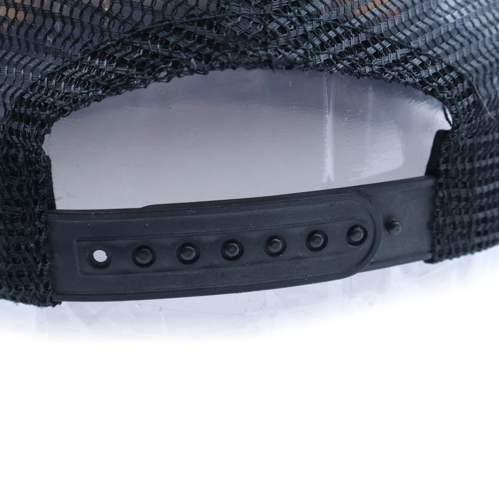 CHROME HEARTS(クロムハーツ) TRUCKER CAP CH刺繍 メッシュ トラッカーキャップ 帽子 ブラック/ホワイト