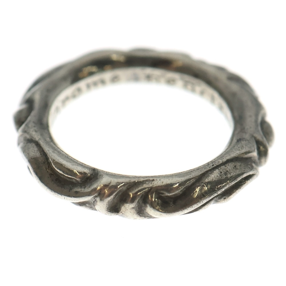 CHROME HEARTS(クロムハーツ) SCRL BAND スクロールバンド リング シルバー BCA351