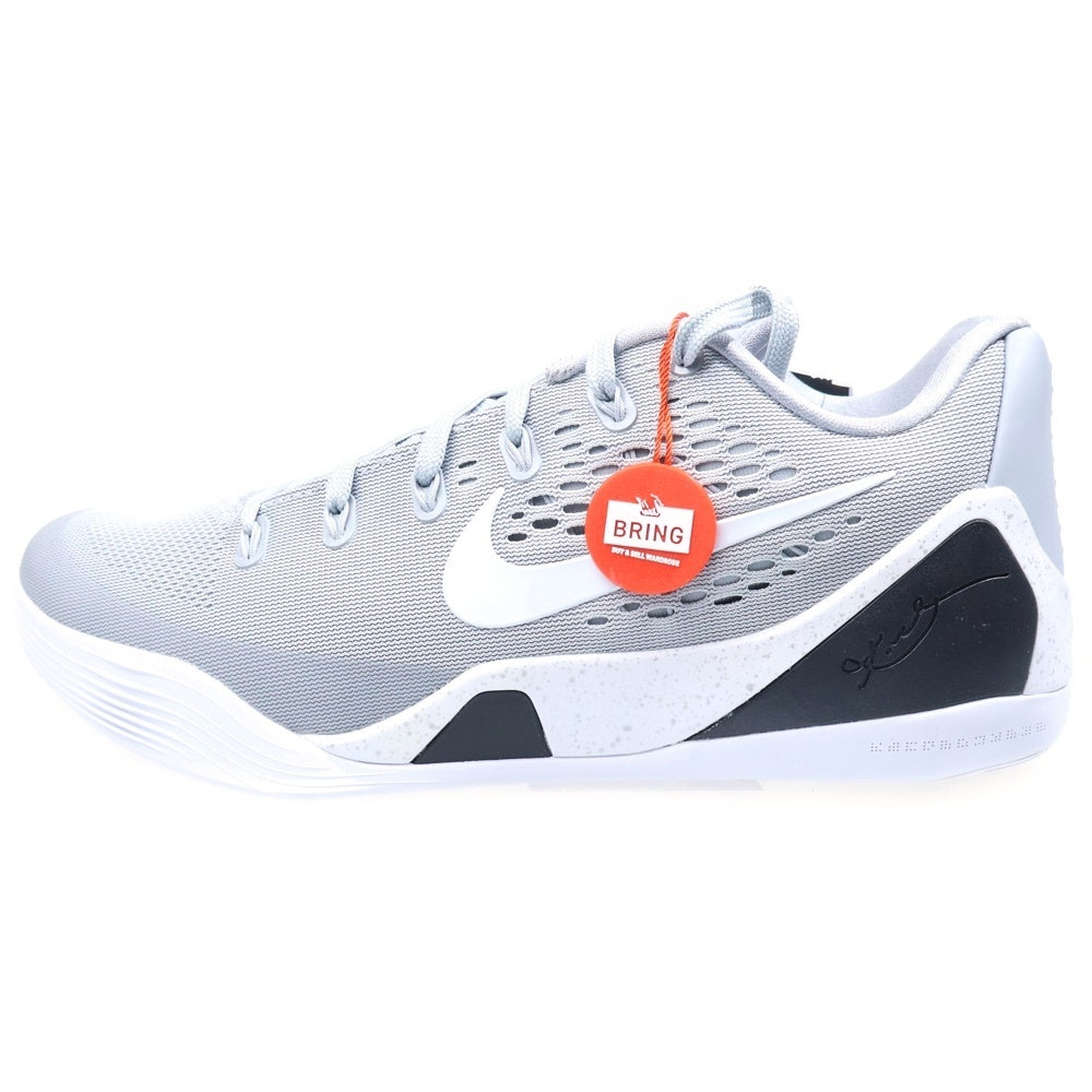 NIKE(ナイキ) KOBE 9 ELITE LOW EM PROTRO コービー9 エリート プロトロ ローカットスニーカー グレー US9.5/27.5cm IH1401-001