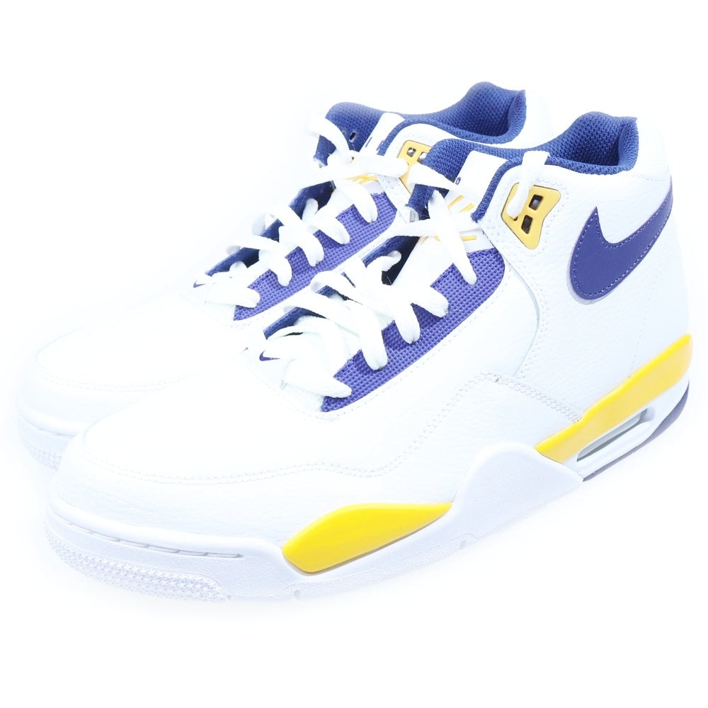 NIKE(ナイキ) AIR FLIGHT LEGACY LAKERS HOME エアフライト レガシー レイカーズ ホーム ハイカットスニーカー ホワイト US10/28cm BQ4212-102