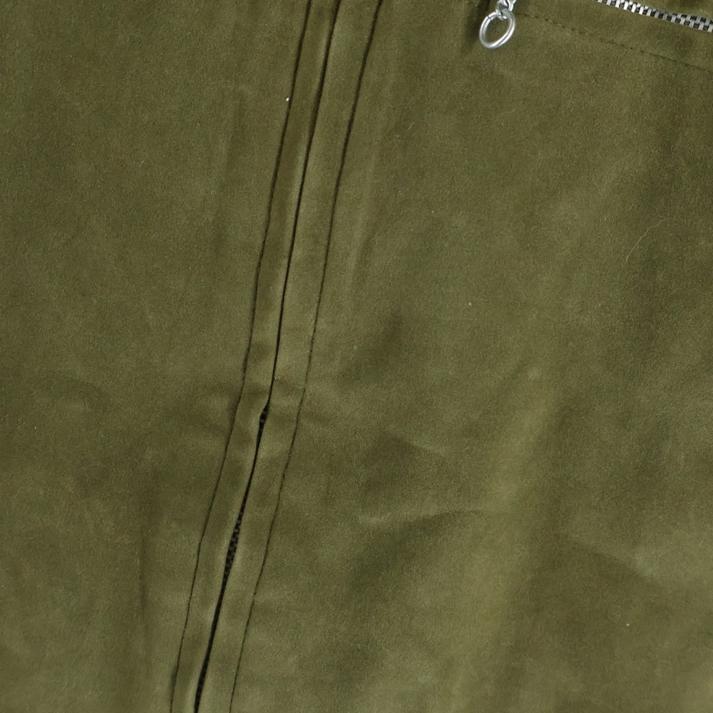 VINTAGE(ヴィンテージ) 70S VINTAGE SUPERIOR SPORTSWEAR ヴィンテージ スーペリアスポーツウェア スエードレザー ジップアップスポーツジャケット カーキ