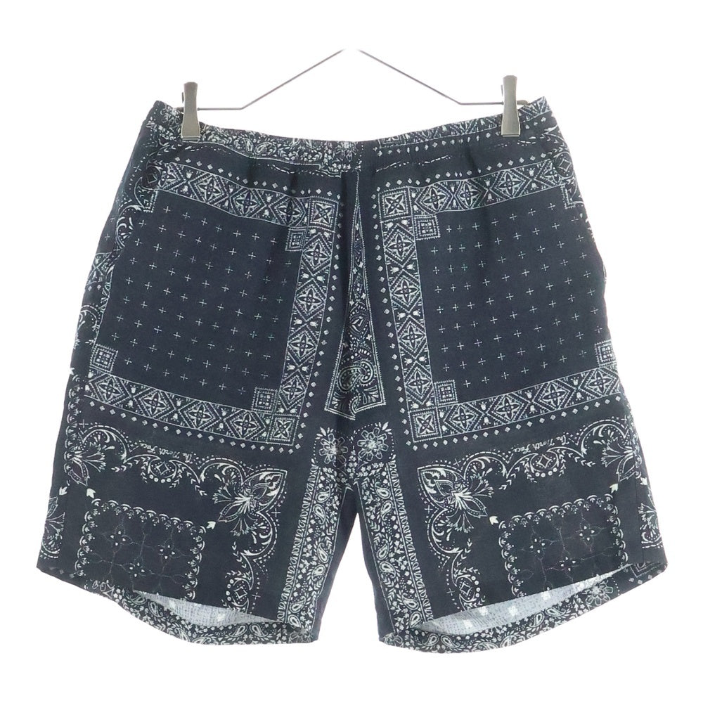 THE NORTH FACE(ザノースフェイス) ALOHA VENT SHORT バンダナ柄 アロハ ベンチショートパンツ ハーフパンツ ブラック NB42330