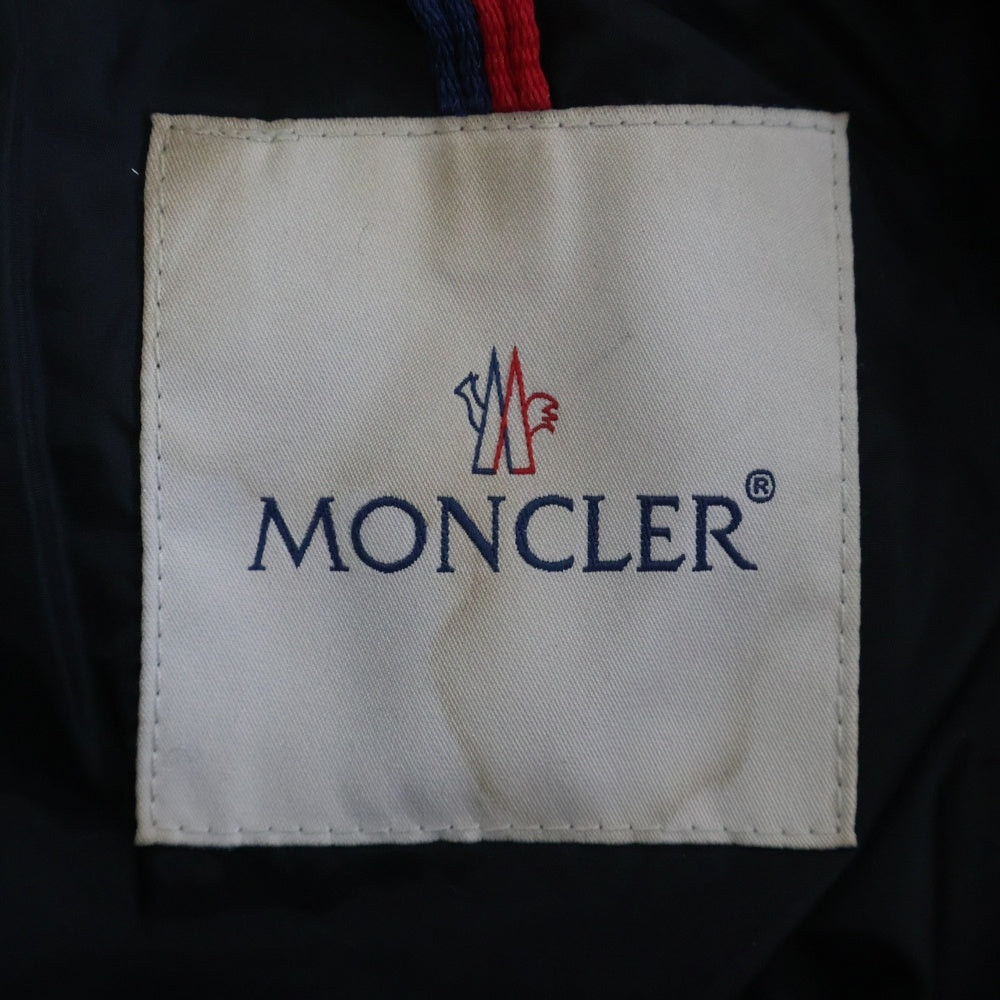 MONCLER(モンクレール) 19AW MORANDIERES モランディアーズ フーデッド ジップアップ ダウンジャケット ネイビー E20914131805 53227