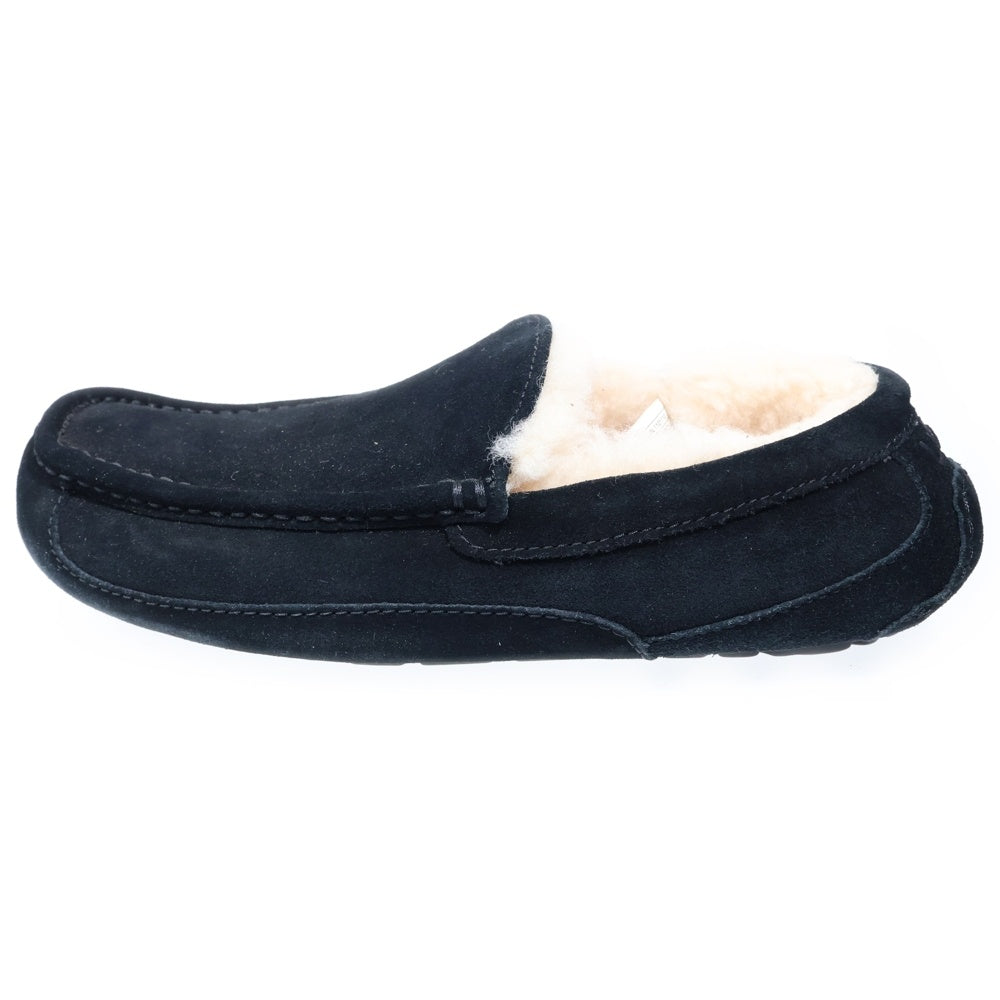 UGG(アグ) Ascot アスコット ファー付きムートンレザーローファー ブラック 1101110