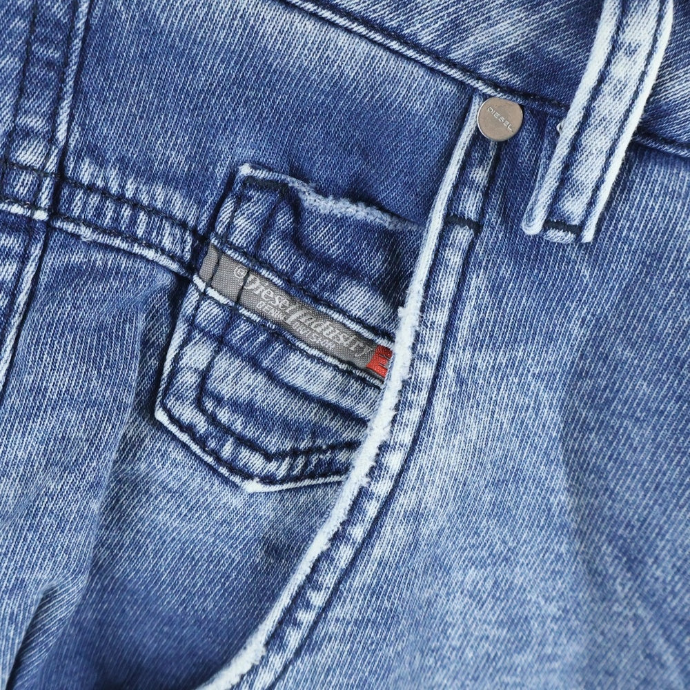 DIESEL(ディーゼル) ダメージ加工 スキニーデニムパンツ ジーンズ レディース インディゴ