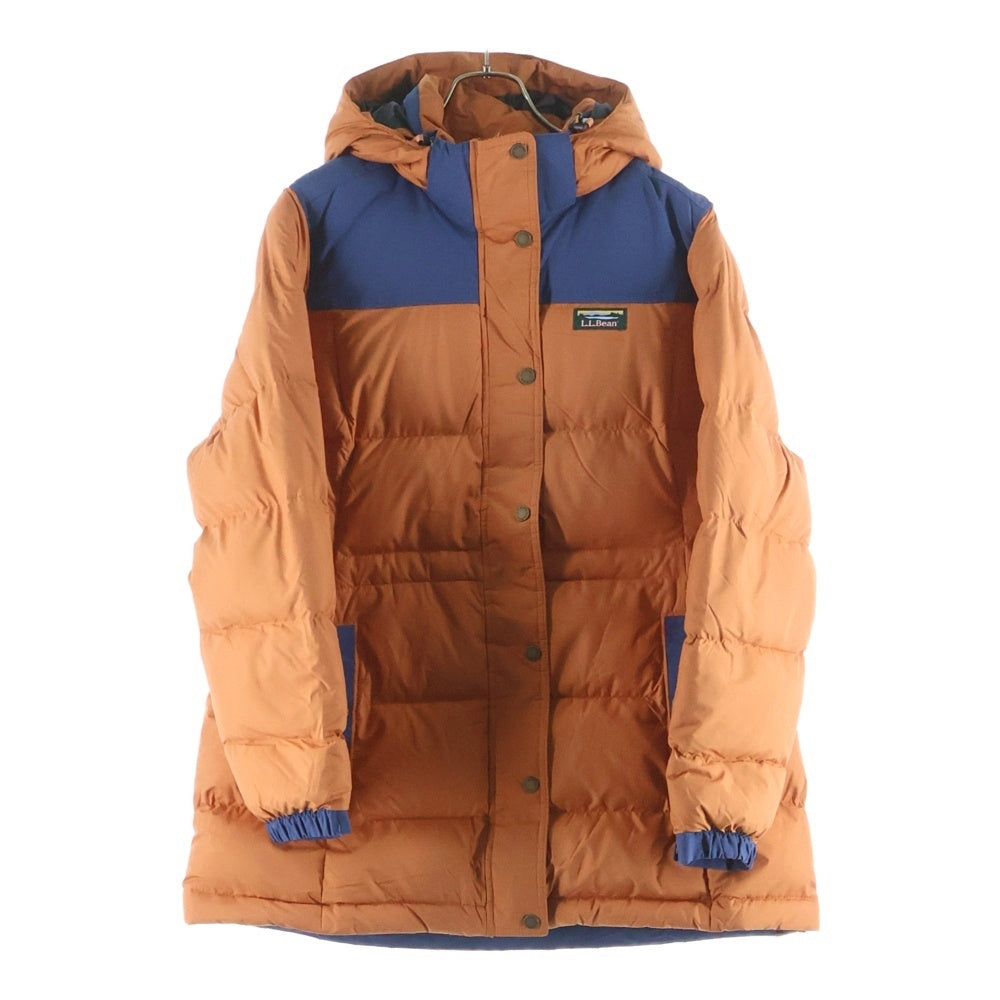 L.L.Bean(エルエルビーン) MAINE WARDENS PARKA メイン ウォーデンズ ダブルポケット ジップアップ フーデット ダウンジャケット オレンジ DL303