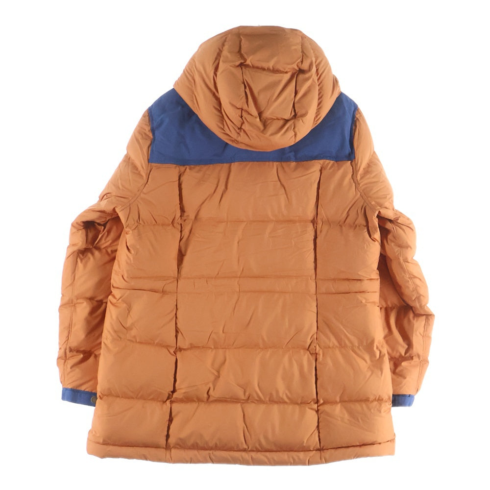 L.L.Bean(エルエルビーン) MAINE WARDENS PARKA メイン ウォーデンズ ダブルポケット ジップアップ フーデット ダウンジャケット オレンジ DL303