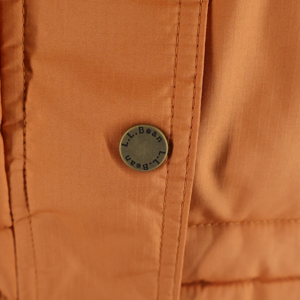 L.L.Bean(エルエルビーン) MAINE WARDENS PARKA メイン ウォーデンズ ダブルポケット ジップアップ フーデット ダウンジャケット オレンジ DL303