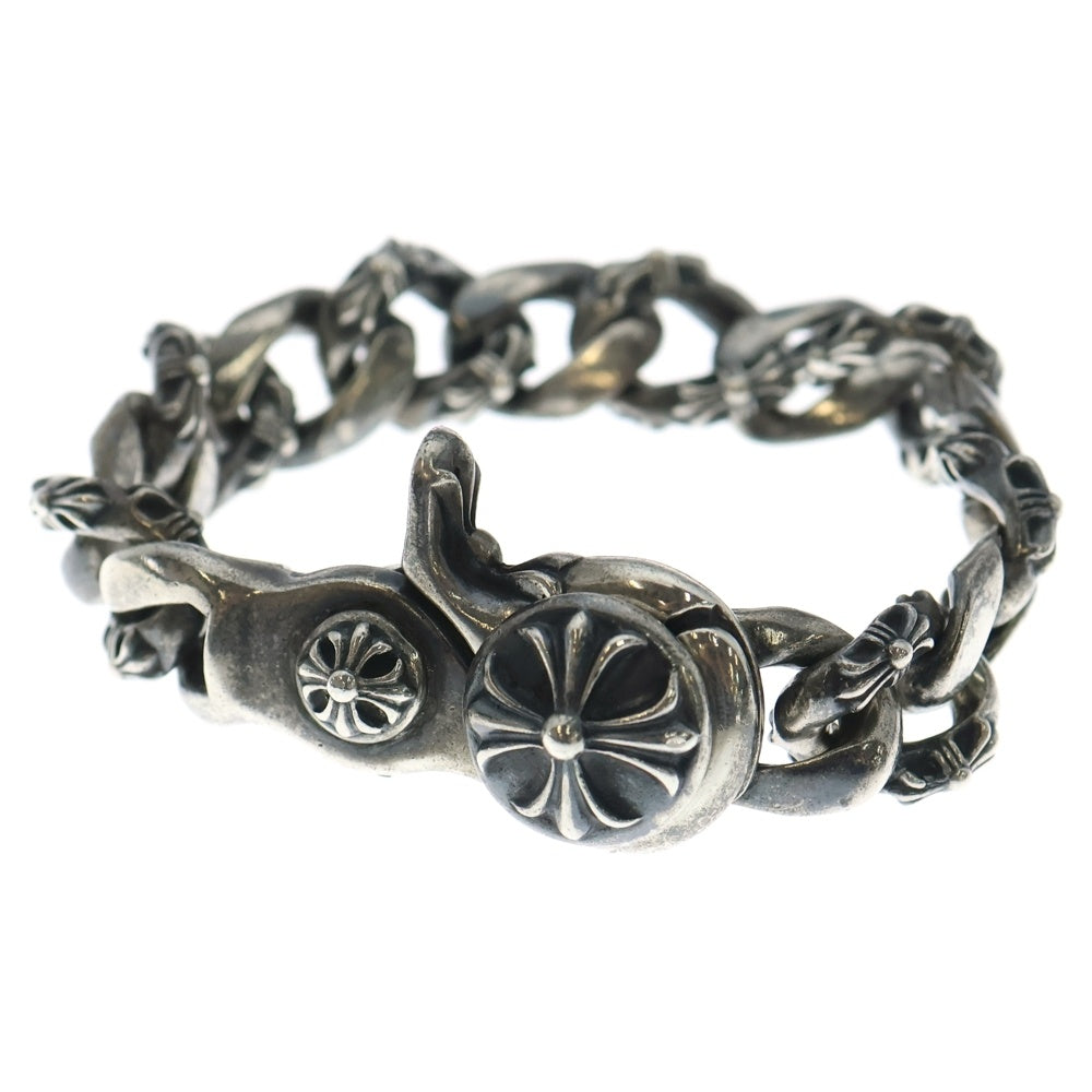 CHROME HEARTS(クロムハーツ) FNCY CHN LNK ファンシーリンククリップブレスレット 13リンク シルバー BCA145