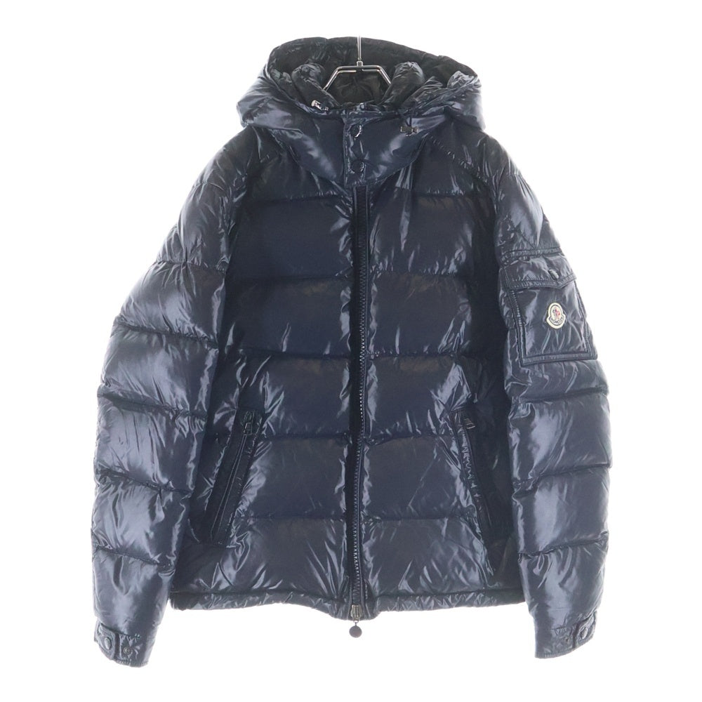 MONCLER(モンクレール) MAYA GIUBBOTTO マヤ ダブルジップ デタッチャブルフーデッド ナイロンダウンジャケット ネイビー 120914036605