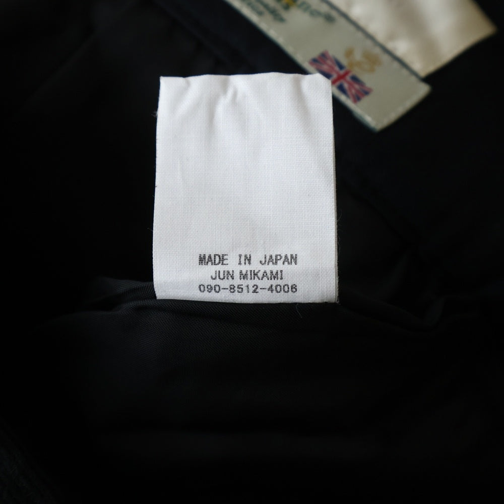 JUN MIKAMI(ジュンミカミ) ×BRISBANE MOSS ブリスベンモス ベルベット マルチタック バルーンスカート ブラック レディース