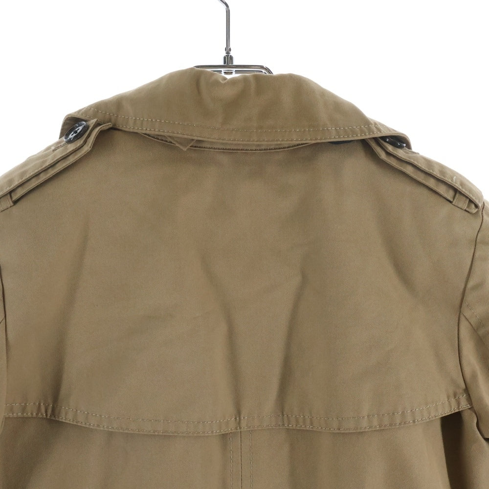 green(グリーン) 日本製 ウールライナー ウエストベルト コットンポリ トレンチコート ベージュ