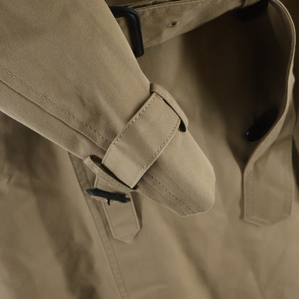 green(グリーン) 日本製 ウールライナー ウエストベルト コットンポリ トレンチコート ベージュ