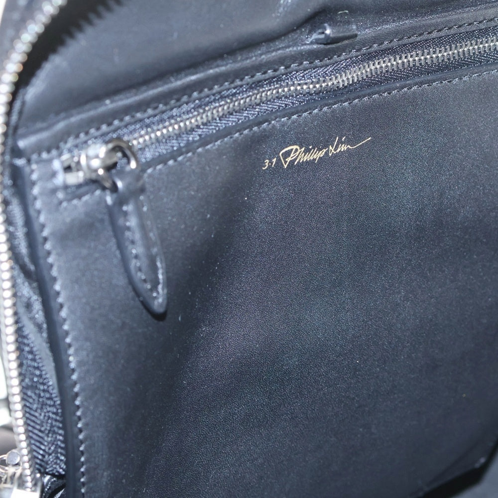 3.1 Phillip Lim(スリーワンフィリップリム) 31 Hour Zip Around Backpack 31アワージップアラウンド レザー バックパック リュックサック ブラック AP15-0426NPO