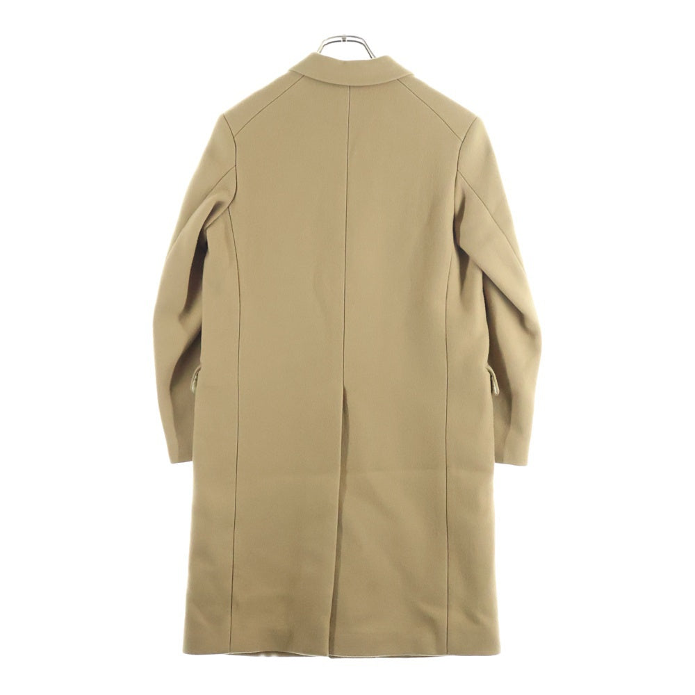 SCYE BASICS(サイベーシックス) 日本製 ウール ステンカラーコート ブラウン 5214-73380