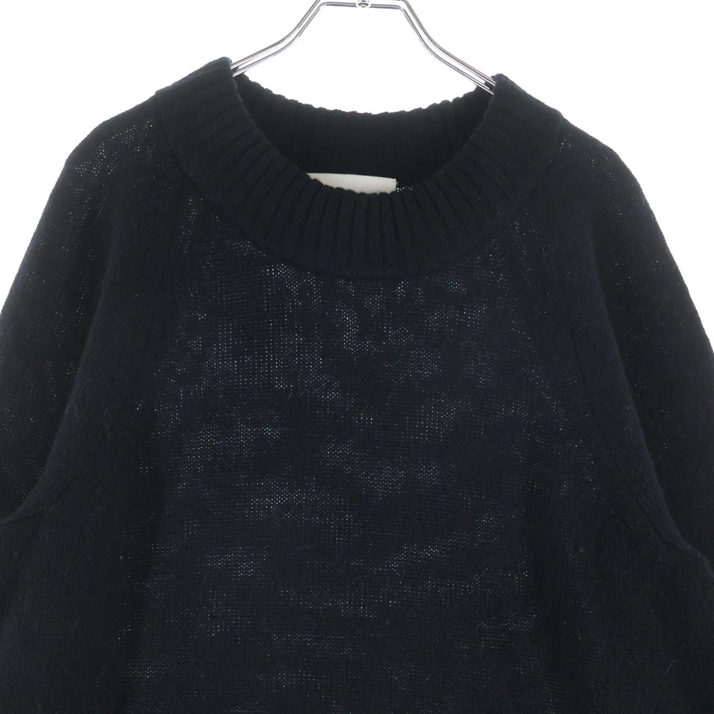 UNITED ARROWS(ユナイテッドアローズ) ダブルポケット ウールナイロン ロング ニットワンピース ブラック レディース 1966-199-0597