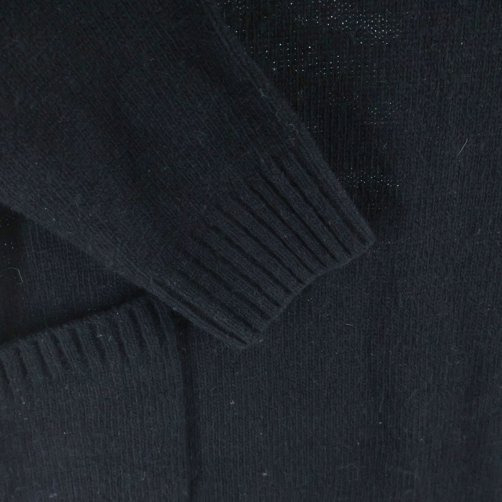 UNITED ARROWS(ユナイテッドアローズ) ダブルポケット ウールナイロン ロング ニットワンピース ブラック レディース 1966-199-0597