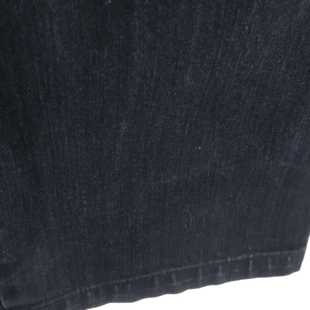 COMFORTABLE REASON(コンフォータブル リーズン) ウエストゴム ストレッチ コットン イージーデニムパンツ ブラック