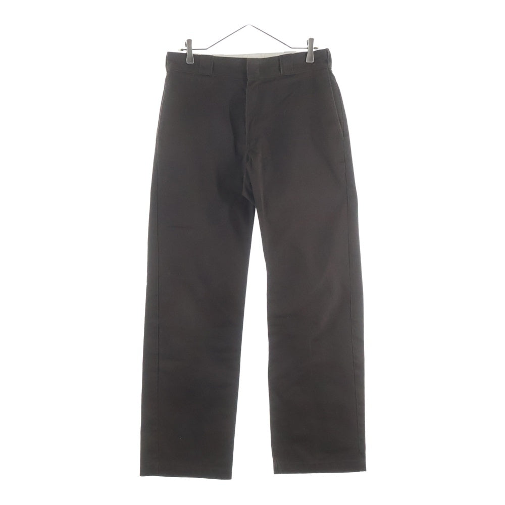 Dickies(ディッキーズ) 874 ORIGINAL FIT オリジナルフィット ポリコットン ストレート ワークパンツ ブラウン