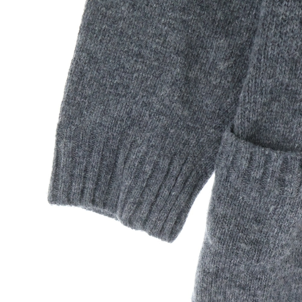UNITED ARROWS(ユナイテッドアローズ) ダブルポケット ウールナイロン ロング ニットワンピース グレー レディース 1966-199-0597
