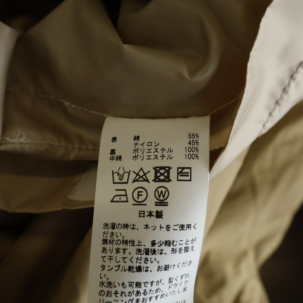 NO BRAND(ノーブランド) ARTE POVERA アルテポーヴェラ 1B 中綿ロングコート ブラウン