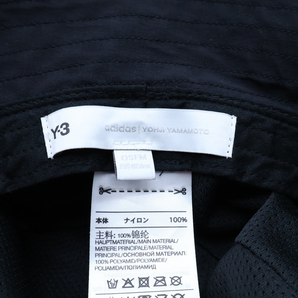 Y-3(ワイスリー) BUCKET HAT ナイロン バケットハット 帽子 ブラック HD3308