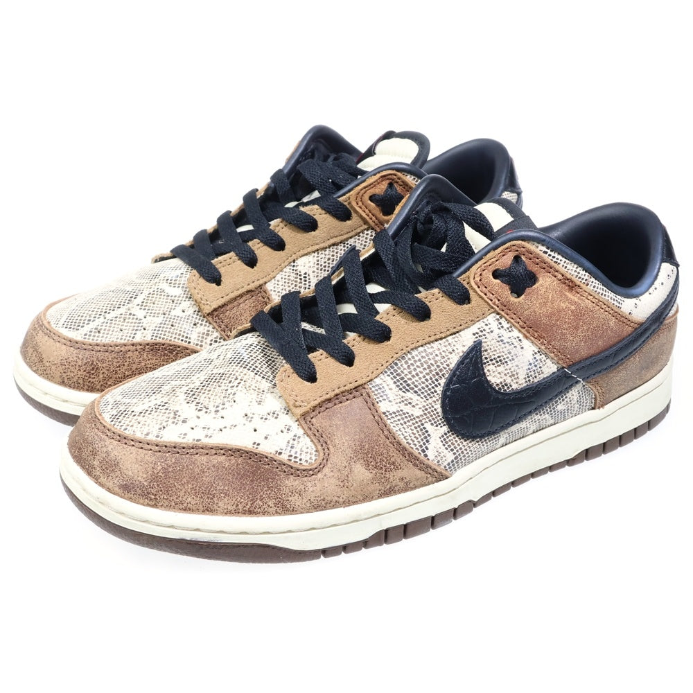 NIKE(ナイキ) DUNK LOW PRM HEAD 2 HEAD CO DOT JP ダンク プレミアム ヘッドトゥヘッド ローカットスニーカー ブラウン US10/28cm FJ5434-120