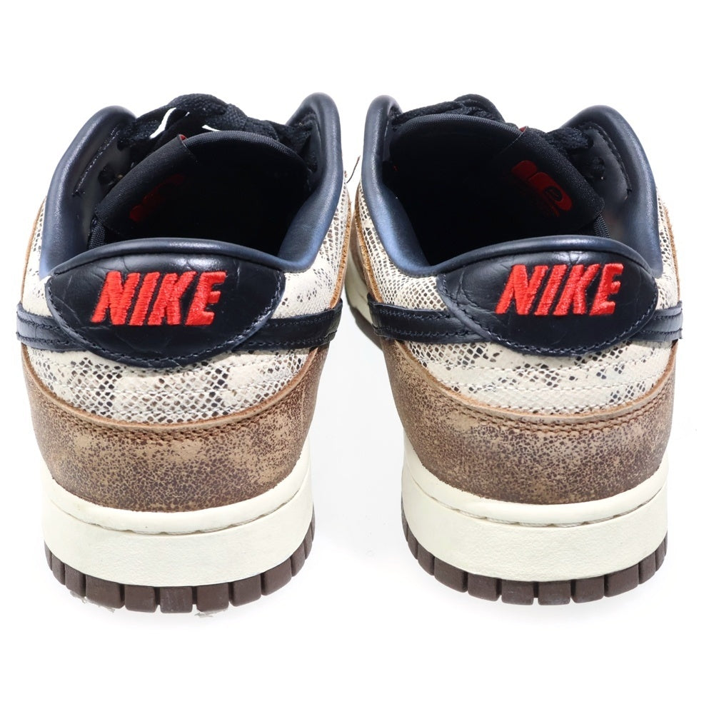 NIKE(ナイキ) DUNK LOW PRM HEAD 2 HEAD CO DOT JP ダンク プレミアム ヘッドトゥヘッド ローカットスニーカー ブラウン US10/28cm FJ5434-120