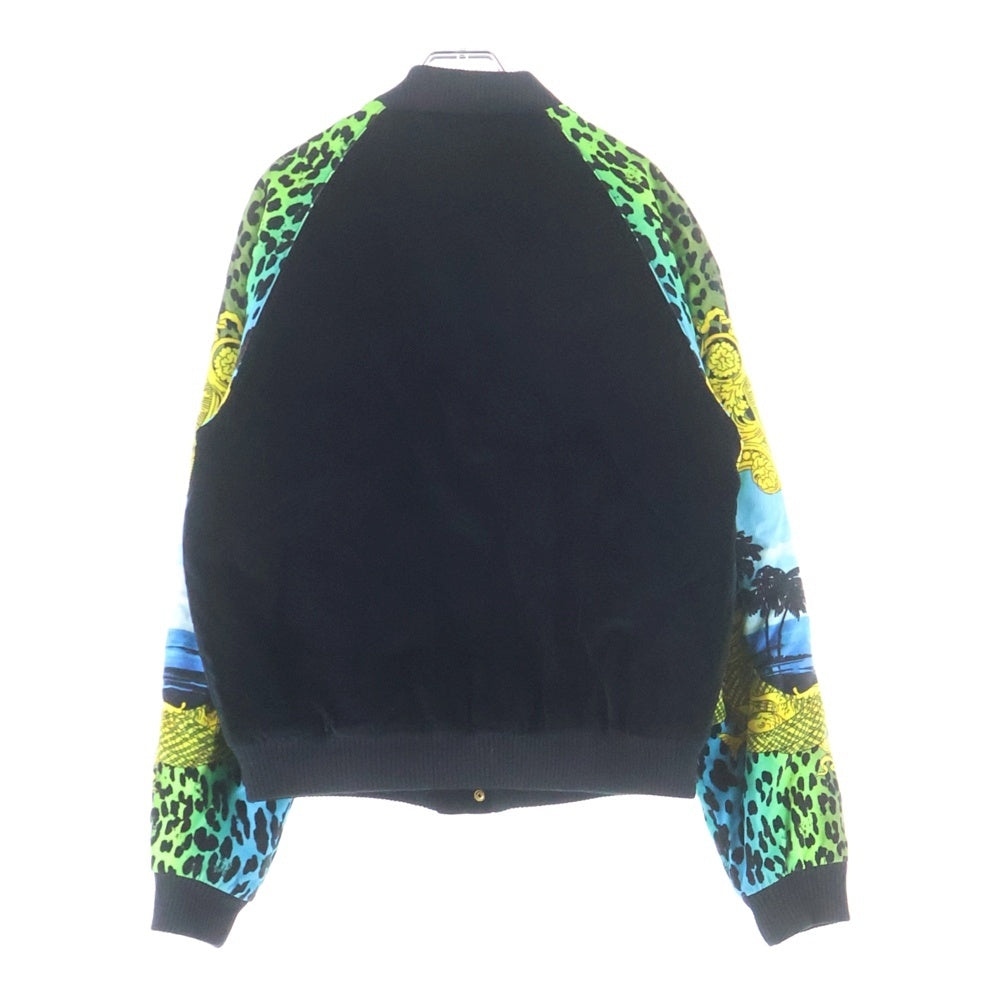 VERSACE(ヴェルサーチ) ×H&M ベルベットボンバージャケット ブラック