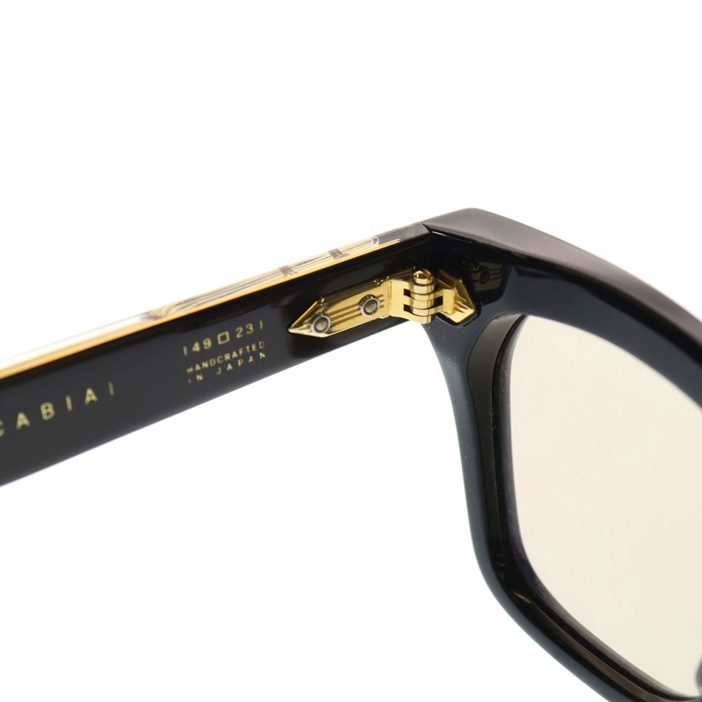 JACQUES MARIE MAGE(ジャック マリー マージュ) PICABIA ピカビア ウェリントンフレーム アイウェア サングラス メガネ ブラック/ゴールド JMMPA13F 215/500 レディース