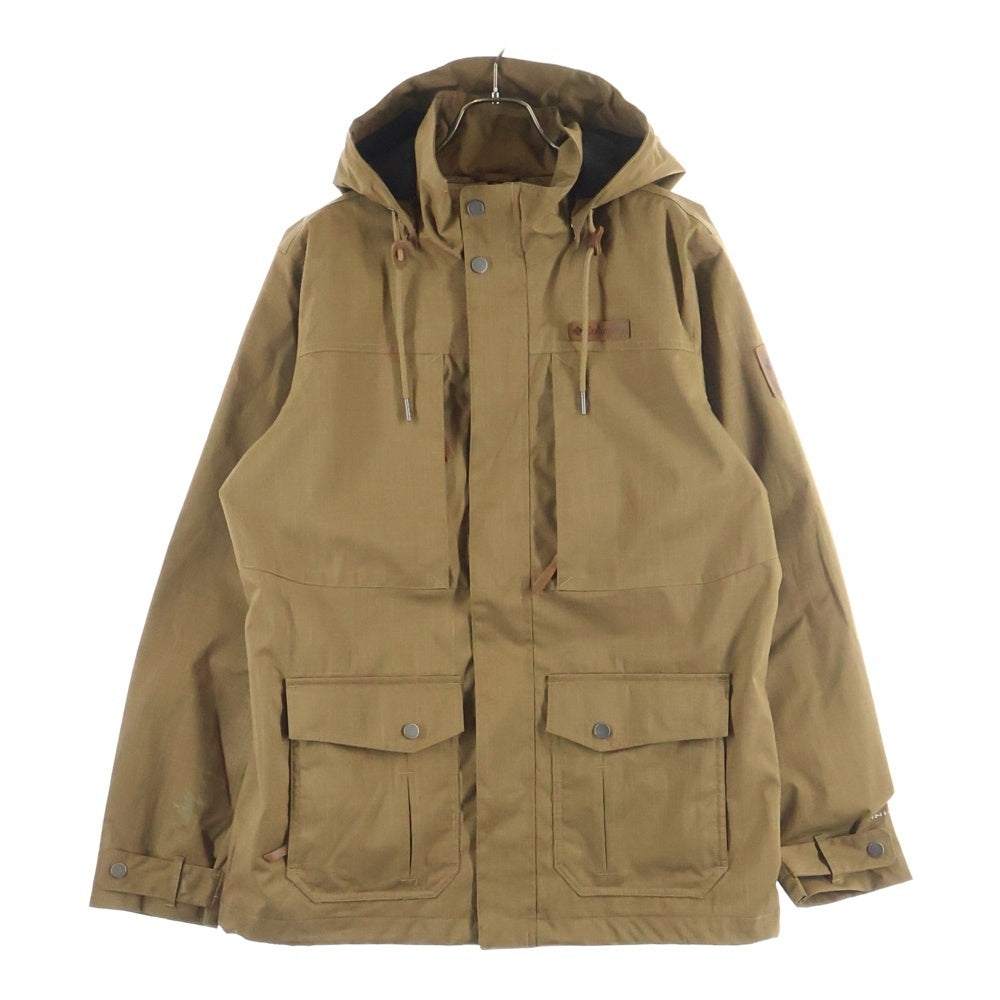 Columbia(コロンビア) HORIZONS PINE INTERCHANGE JACKET ホライズンズ パイン インターチェンジ フーデッド ジップアップ ナイロンジャケット ブラウン 220 WE7215