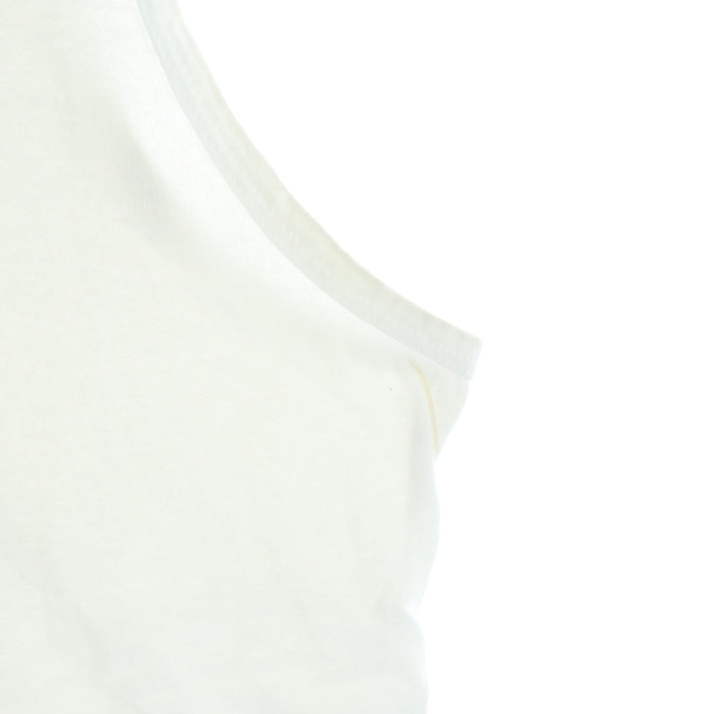 CHROME HEARTS(クロムハーツ) OLD CH TANKTOP スクリプトロゴ プリント タンクトップ ホワイト
