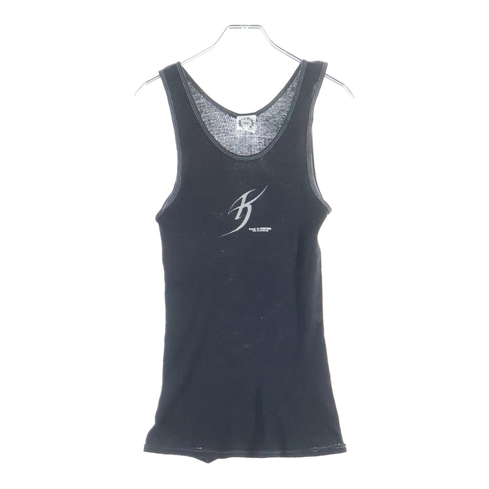 CHROME HEARTS(クロムハーツ) × KYOSUKE HIMURO 氷室京介 15th Anniversary Special LIVE プリントリブタンクトップ ノースリーブ ブラック