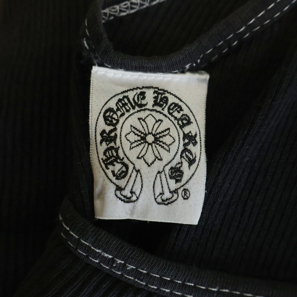 CHROME HEARTS(クロムハーツ) × KYOSUKE HIMURO 氷室京介 15th Anniversary Special LIVE プリントリブタンクトップ ノースリーブ ブラック