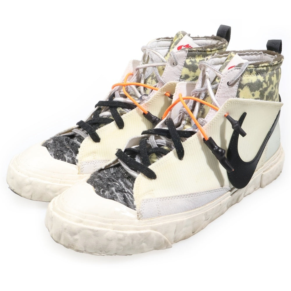 NIKE(ナイキ) ×READYMADE BLAZER MID レディメイド ブレーザー ミッドカットスニーカー ホワイト 28.5cm CZ3589-100