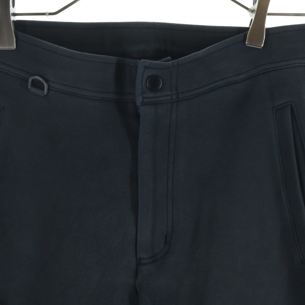 F.C.R.B.(エフシーアールビー) 17AW ロゴデザイン ドローストリング ジップアップ イージー スウェットパンツ ブラック FCRB-178021