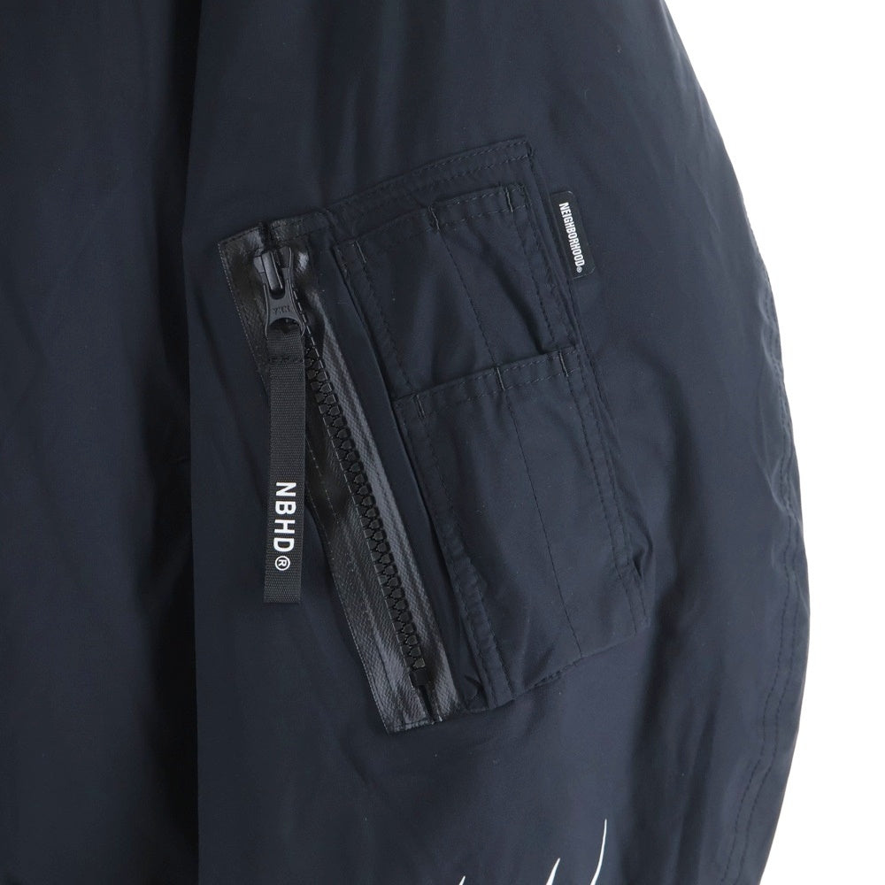 NEIGHBORHOOD(ネイバーフッド) ×FUTURA LABORATORIES ×MARMOT GORE-TEX JACKET フューチュラ ラボラトリーズ マーモット ゴアテックス ボンバージャケット ブラック TOMSJK81NH