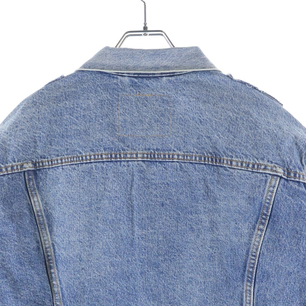 Levi's premium(リーバイスプレミアム) パッチワークデザイン ダブルポケット デニムジャケット インディゴ PC9-72334-0708