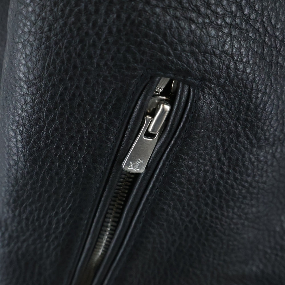 NO BRAND(ノーブランド) LIUGUU LEATHERS シングルライダースレザージャケット ブラック