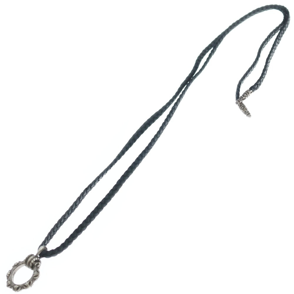 CHROME HEARTS(クロムハーツ) EW LOOP CROSSBAND アイウェアループクロスバンド スクロールチップ シルバー/ブラック