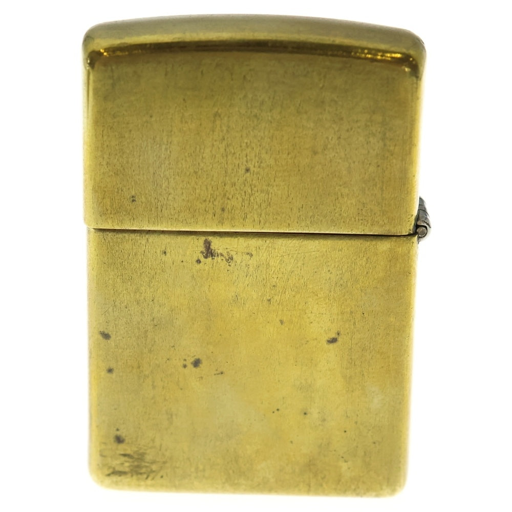 Bill Wall Leather/BWL(ビルウォールレザー) グッドラックスカル スカルパーツ付き 真鍮 Zippo ジッポ ライター 喫煙具 シルバー/ゴールド