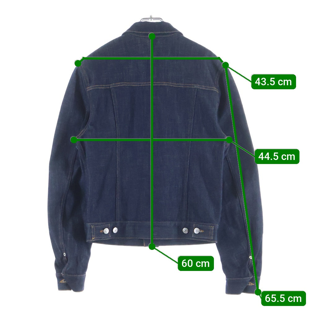 DIOR(ディオール) 20SS 裏地オブリーク総柄 トロッター プリント デニムジャケット インディゴ 013D482B226X