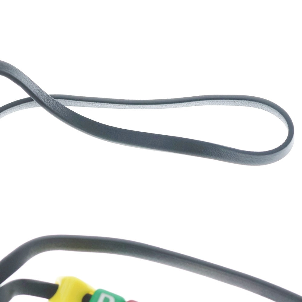 BALENCIAGA(バレンシアガ) 25SS RODEO CHARM ロデオチャーム クロッシュクレ ロゴキーホルダー キーリング マルチカラー 810418 2ABE5 レディース