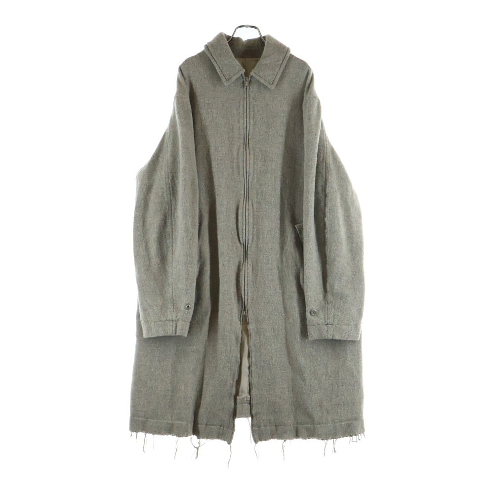 UNDERCOVER(アンダーカバー) 25AW Felted Wool Trench Coat フェルテッドウール ジップアップ トレンチコート グレー UC2E9301