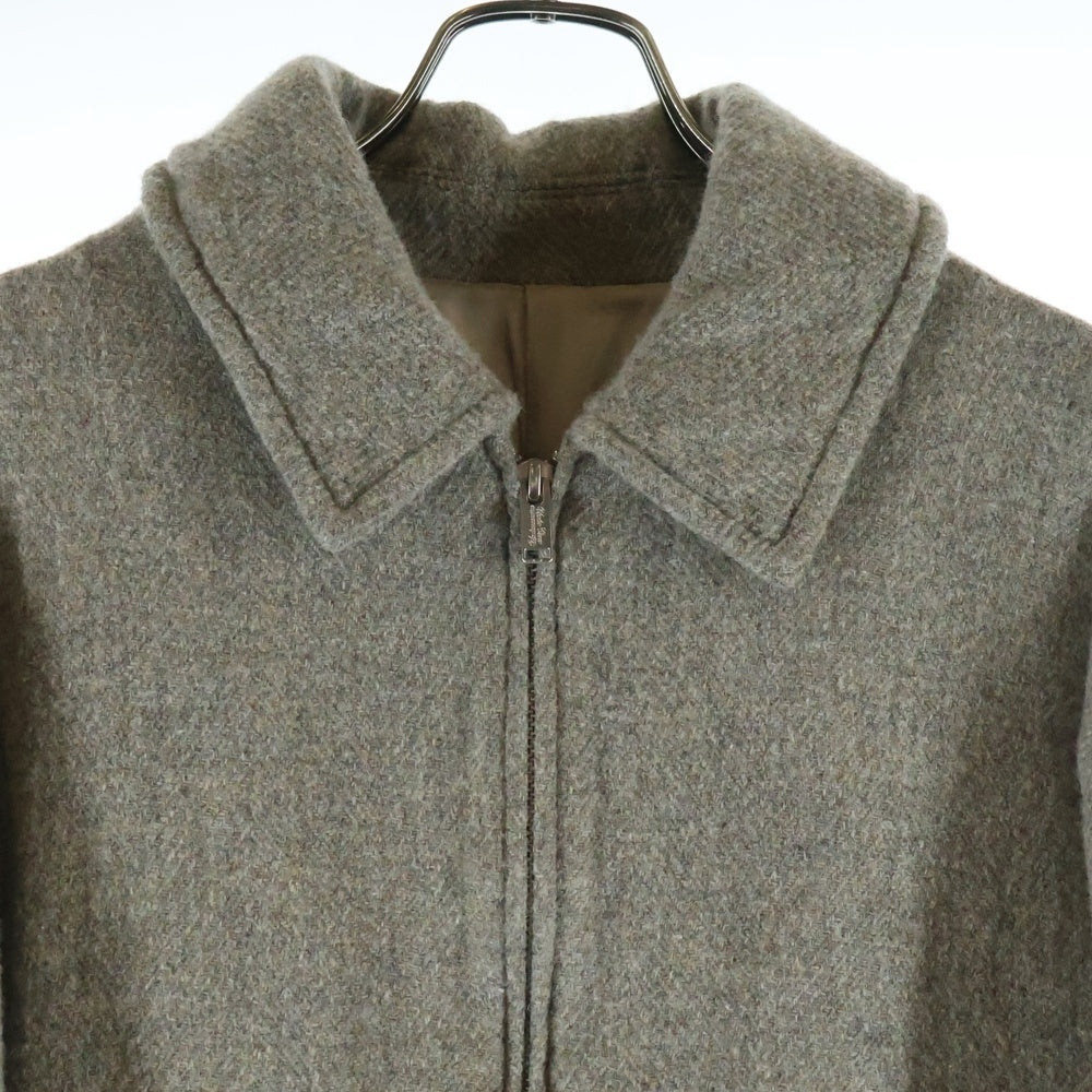 UNDERCOVER(アンダーカバー) 25AW Felted Wool Trench Coat フェルテッドウール ジップアップ トレンチコート グレー UC2E9301