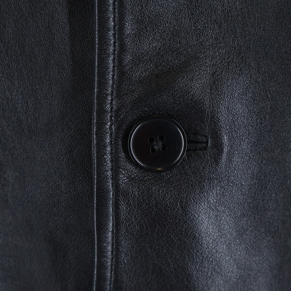 PENNEYS TOWNCRAFT(ぺニーズタウンクラフト) LEATHER CAR COAT シープレザー カーコート ジャケット ブラック
