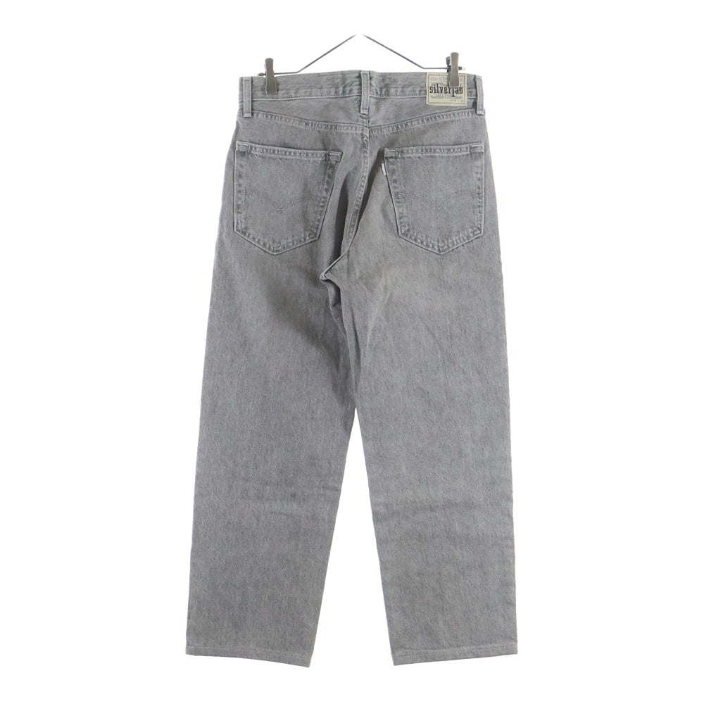 Levi's(リーバイス) SILVERTAB LOOSE シルバータブ ルーズ ジップアップ デニムパンツ グレー PC9-A3421-0006